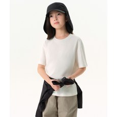 무신사 스탠다드 MUSINSA STANDARD KIDS 릴렉스드 크루 넥 티셔츠 [크림] MKCTS5K04-CR 418600