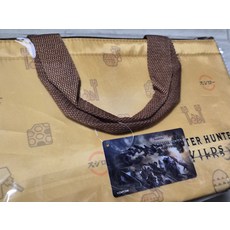 壽司郎 x 魔物獵人 提袋, 1個, 黃, Monster hunter 魔物獵人 壽司郎 2026 聯名 袋子