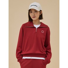 매장정품 POLHAM 폴햄 여성) 소프트테리 하프집업 크롭 맨투맨_PHE3TR2030 PHE3TR2030 1160796