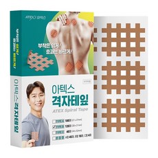 아텍스 스포츠 근육 격자테이프 B타입 28 x 31 mm, 1개, 120개입