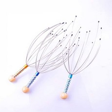두피 마사지기 모발 머리 관리 지압기 긁개 케어