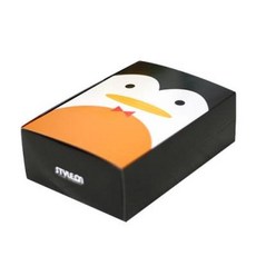 아트박스/어반띵즈 동물런치박스-블랙펭귄, 동물런치박스 블랙펭귄_M04-0501, 1개
