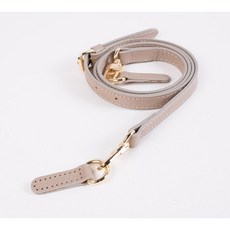 숄더&크로스 가죽핸들 LV2077 크로스끈, 1개, 베이지(골드)