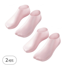 IFNA 실리콘 보습 양말 발커버 각질 케어, 1세트, 2개입