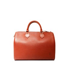 루이 비통 중고 1996 텍스처 레더 토트 백