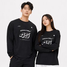 오르웨인 남자 여성 래쉬가드 상의 오션크루 루즈핏 긴팔 수영복