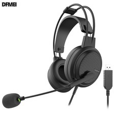 DFMEI 電音D5000有線頭戴式中高考英語口語考試耳機USB聽說耳麥, D5000 USB版, 如圖