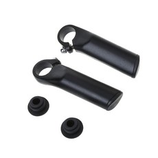 2pcs 자전거 바 엔드 그립 알루미늄 합금 22.2mm 핸들 바레스트 MTB 접이식 자전거, 1세트, 그림과 같이