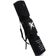 스노보드 데크 가방 휠백 캐리어 항공 스노우보드, 1개, 엑스 레터