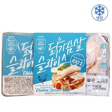 존쿡델리미트 닭가슴살 슬라이스, 2개, 350g