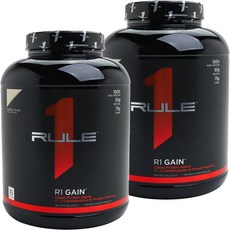 RULE1 GAIN蛋白粉 香草奶油味, 2個, 2272克