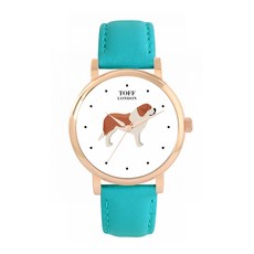 Toff London 토프 런던 TLWS-74822 여성용 세인트 버나드 개 시계 612436