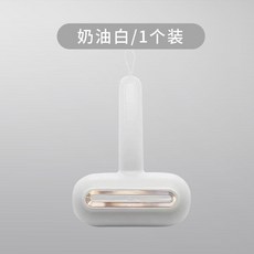 升級加寬可重複水洗式粘毛器 寵物毛刷, 白色手柄粘毛器一個【全新升級】, 1個