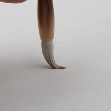 尋藝軒 若樸 純狼毫毛筆 專業書法行書毛筆 牛角湘妃竹手柄, 1個