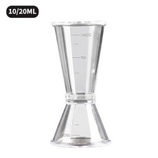 액세서리 측정 믹싱 가정용 컵 커피 위스키 컵 티 바 칵테일 밀크, 10 20ml, 1개