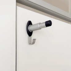 화장실 칸막이 큐비클부속 [옷걸이OS-410], 블랙, 1개