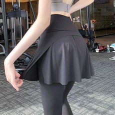 KANYOU 瑜伽裙褲 女 跑步健身 高腰提臀 鯊魚褲