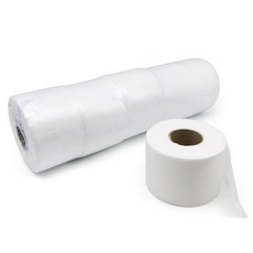 뜨리고 뜯어쓰는 순면감촉 일회용 넥커버 미용실 부드러운 위생, 1개, 1롤 5개