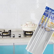 주방 싱크대 가스렌지 기름튐방지 타일 시트지 투명, 1개