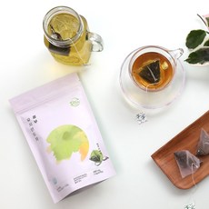 티프렌 콤부 유자 페퍼민트 콤부티 삼각티백차 1.5gx30개입 사무실 탕비실 건강발효차, 30개입, 1개