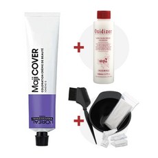 (산화제+시술도구)로레알 마지커버 50ml, 5 밝은 갈색, 1개