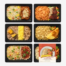 헬로잇츠 점보덮밥 식단관리 도시락, 250g, 6개