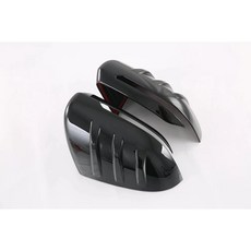 BYD 아토3 2022 2023 카본 스타일 도어 사이드 미러 커버 호환, 피아노 블랙