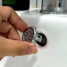 세면대 측면 구멍 마개 옆면 물구멍 넘침방지 마감캡 플라스틱 뚜껑 택1, 링모형