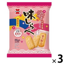 이와즈카 제과 센베이 개 포장 배부 과자 맛 라베 매실맛 68 g 1 세트(1개×3) 일본 직배송, 1개, 68g