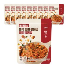 한끼통살 곤약현미볶음밥 해물짬뽕맛 10개입, 10개, 180g