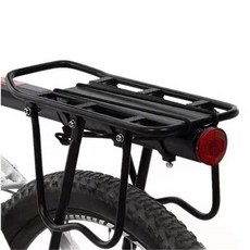 自行車通用後貨架 山地公路車通用快拆載人鋁合金後尾架, 通用【載人後貨架】半快拆, 1個