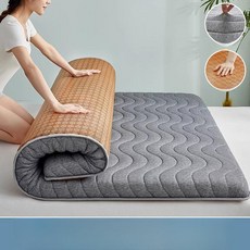 템퍼 토퍼 싱글 매트리스 2인치 클라우드 트윈, 1cm, 웨이브 그레이 A
