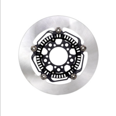 摩托車改裝碟盤，提升制動性能，安全可靠，適用多種車型, 菁英浮動碟JET無洞-260mm