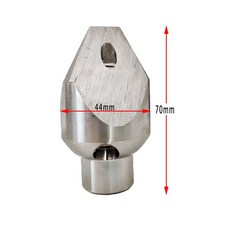 花蓮出貨 噴頭機配件 高壓 噴頭 小穿刺不鏽鋼疏通清洗車機 配件 水雷疏通 下水道 水老鼠 噴頭, 4分內絲, 1個
