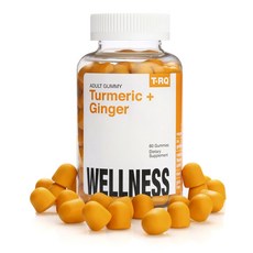 T-RQ 薑黃生薑軟糖, 1個, 60 件