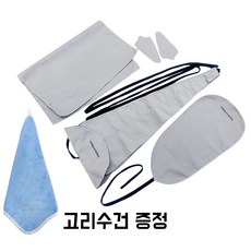 RainbowMusica 색소폰 청소도구 천클리너 알토 테너 침수건 3종세트, 1세트, 그레이