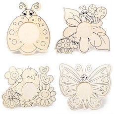 밑그림 나무액자모음 꾸미기DIY, 나비