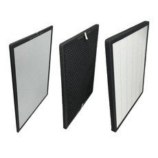 Mr. Smart 0.8變頻雙核心空氣清淨機 替換HEPA濾網網芯耗材組 (H13 TRUE HEPA 去除PM2.5), 1套, TC-3001-01