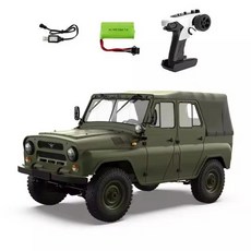 4륜구동 자동차 시뮬레이션 WPL C94 C24 C54 UAZ-469 전동 버기 클라이밍 차량 새해 선물 장난감, C94  Green