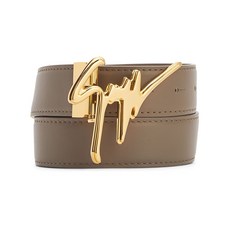 쥬세페자노티 쥬세페 레터링 로고 벨트