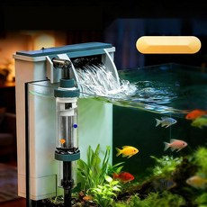 수족관 어항여과기 외부 걸이식 스펀지 미니 여과기, 6. 5W L 균필터 (50cm)
