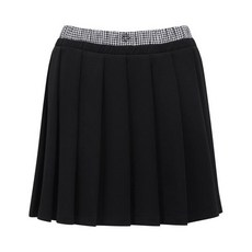 [백화점 정품] 세인트앤드류스 [] 여성 별 심볼 깅엄 배색 밴딩 플리츠 큐롯 스커트 (821F1PC081)