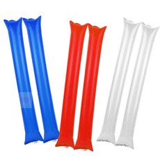 제시디자인 팡팡이 응원도구 2p 야구응원봉, 화이트