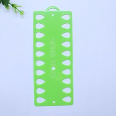 數字十字繡排線器 加厚塑膠穿線板, 1個, 衹有加厚綫闆+數字貼/沒有工具,1張