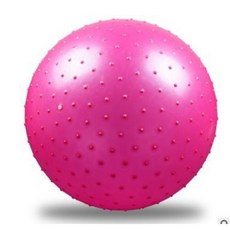 PVC 피트니스 공 요가 공 두꺼운 방폭 운동 가정 체육관 필라테스 장비 밸런스 45cm 55cm 65cm 75cm, 8)Pink 65cm