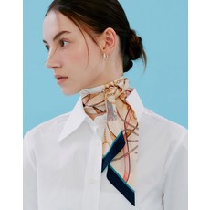 닥스 ACC LL[선물포장]핑크 체인 프린트 방도 스카프 DCSC5E255 390048