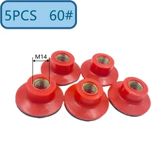 2인치 50mm M14 전기 도금 연마 패드 타일 유리 콘크리트 스톤 샌딩 그라인딩 디스크 60 그릿 100, 08 5Pcs-Grit60