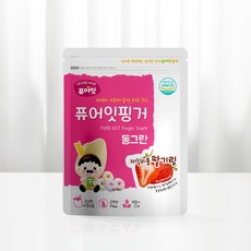 [퓨어잇] 유기농 쌀과자 떡뻥 아이간식 반찬 음료 42종 10+2, 딸기, 40g, 1개