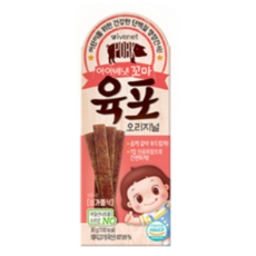 아이배냇 꼬마 육포, 오리지널, 30g, 3개