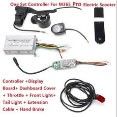 샤오미 M365 프로 전동 스쿠터용 원세트 컨트롤러 키트 36V 350W 15A 블루투스 대시보드 앱 호버보드 컨트롤러 포함, [03] Controller Brake, 1개